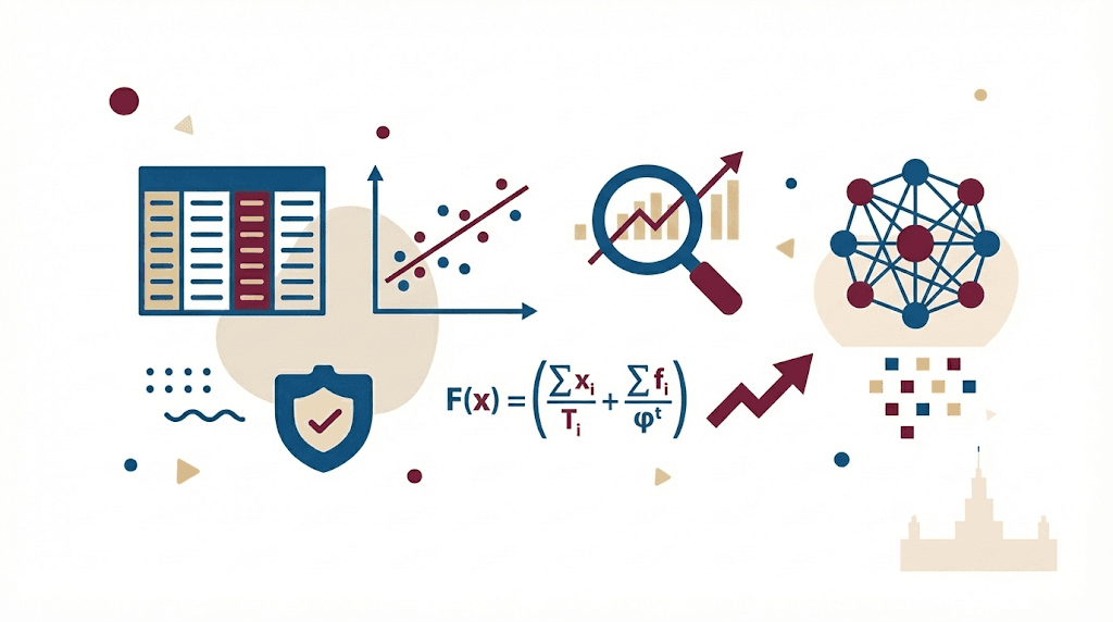 Изображение предмета СК "Эконометрика и методы анализа данных"